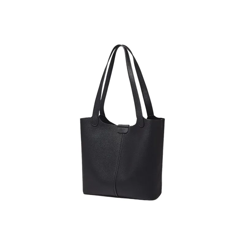 Marino Orlandi Cow Leather, Textile Shoulder Bag Women's Yellow/Black/Khaki-2