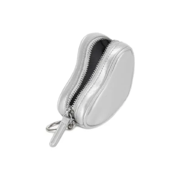 FIND KAPOOR Artificial Leather Clutch Coin Purse Mini Women's White/Black/Silver/Pink-18