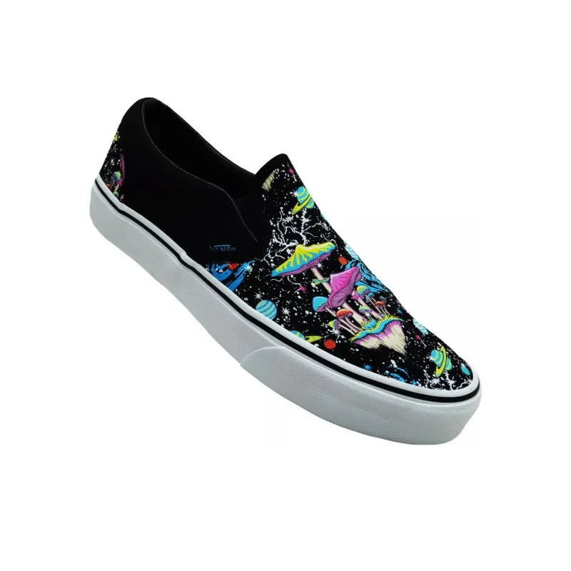 Slip On Classic Vans 'Glow In The Dark Psychedelic Space'-2