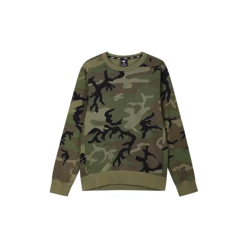 Nike Sweatshirts Men Olive Green