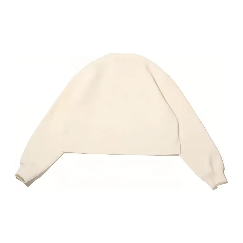 New Balance SS24 Sweatshirt Unisex Milk White-1