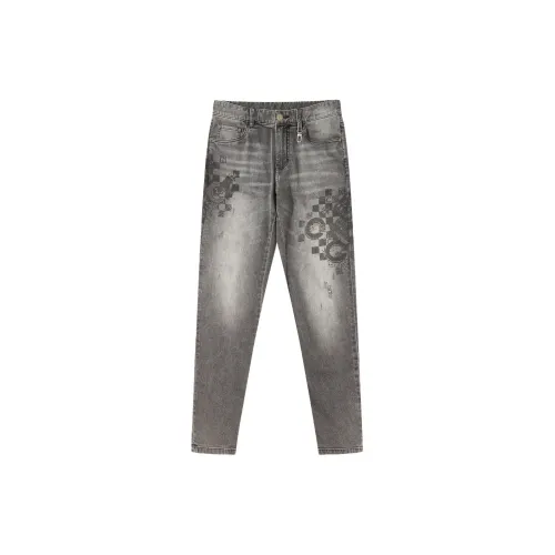 C'N'C Trend Series Jeans Men Light Gray