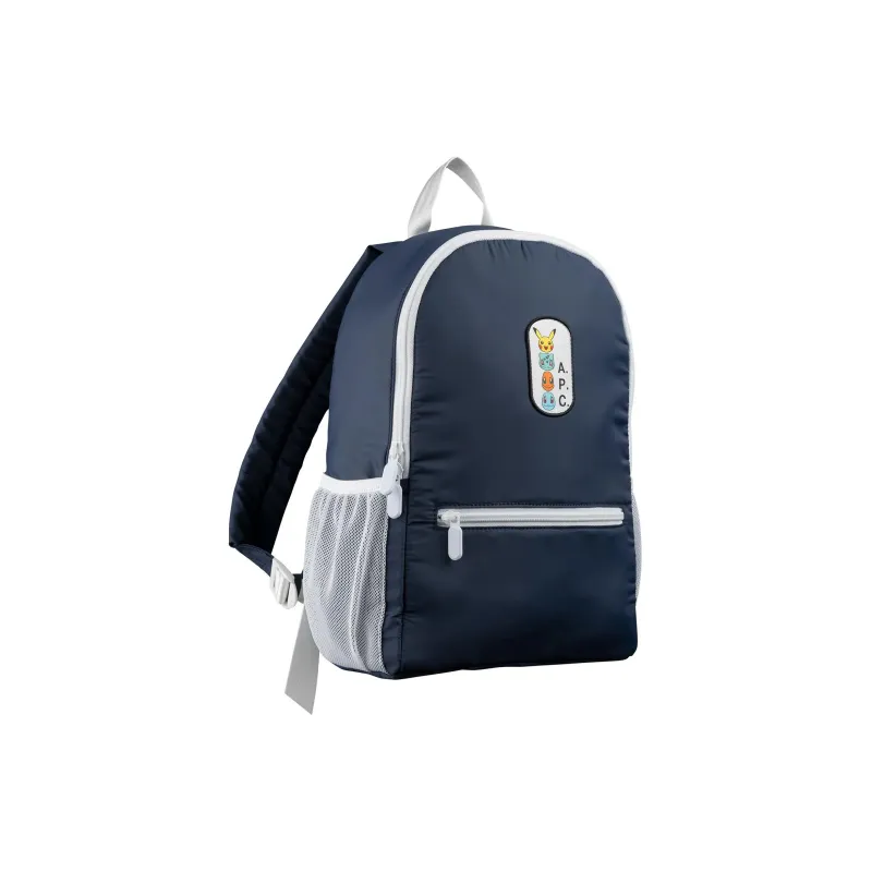 A.P.C Polyurethane Backpack Kids' Dark Marine Blue-1