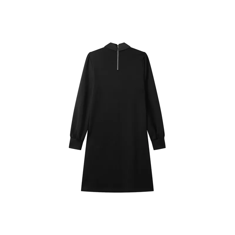 LOUISY AO Long Sleeved Dresses Women's Black-1