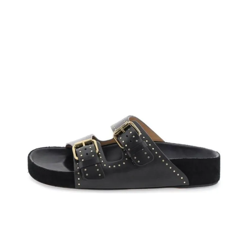 ISABEL MARANT Lennyo Studded Sandals-0