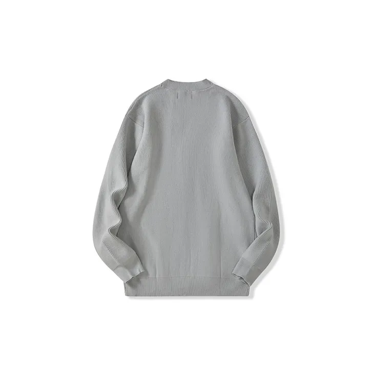I'm David Knitwear Unisex Light Gray-1