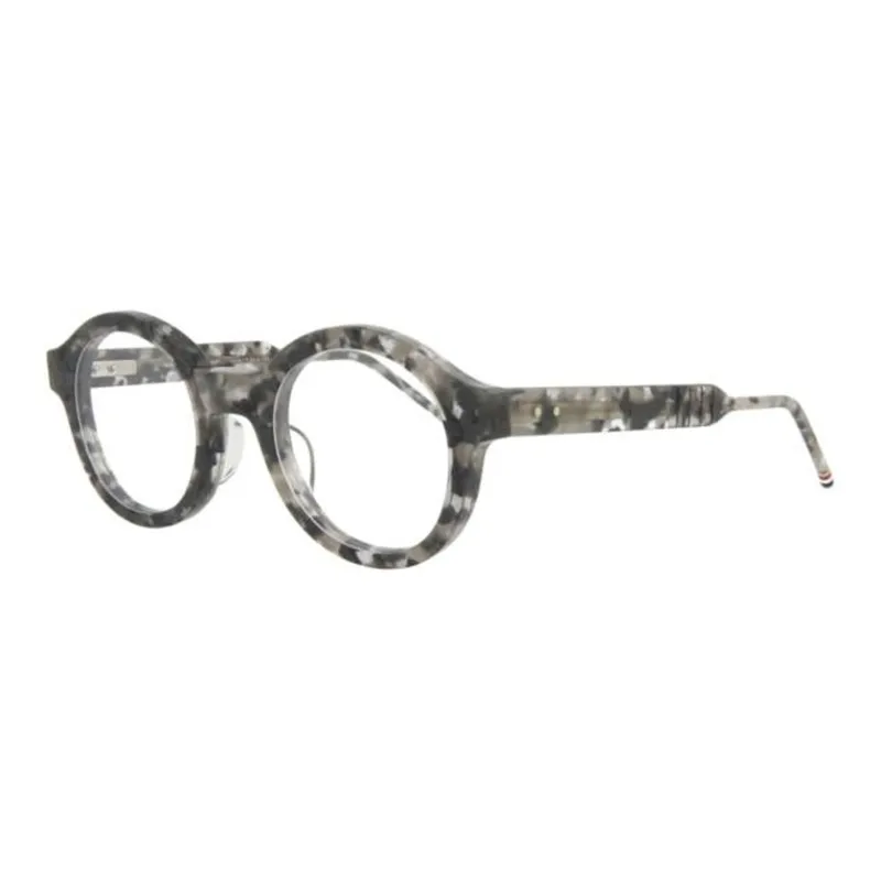 THOM BROWNE· Acetate Round Eyeglass Frames Men's Gray-1