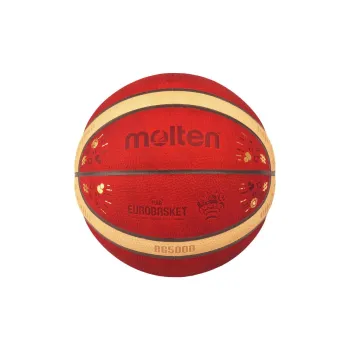 Molten Cow Leather Basketball Brown Yellow Size 7 Ball Match Unisex