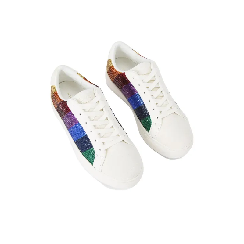 Kurt Geiger London Lane Rainbow-stripe Low-top Sneakers-2