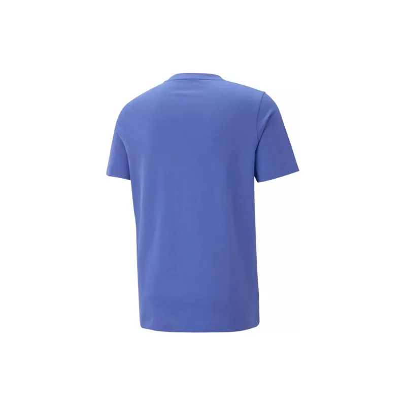 PUMA GRAPHICS COURT TEE T-Shirt Men's Blue-1