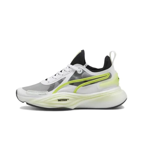 Puma Women's PWR XX Nitro Squared 'White Lime Pow'