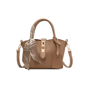ResNonverba PU Shoulder Bag Crossbody Bag Handbags Regular Women's Khaki/Black/Coffee/Pink/Ecru