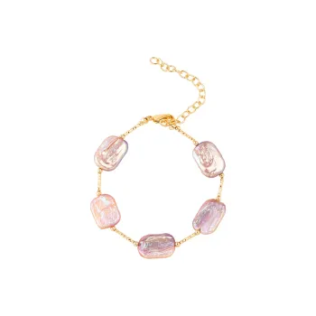 RIDEAUS Freshwater Pearl Bracelet Necklace Set Unisex