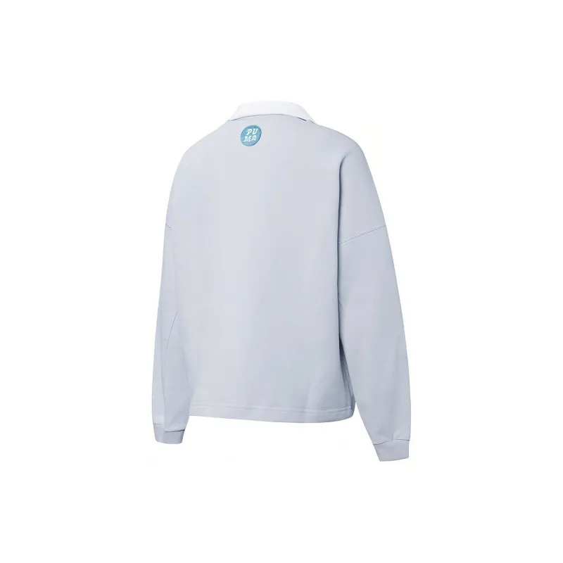 PUMA Polo Shirts Women's Ice Blue-1