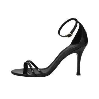 Furla Strap Sandals 9cm Women's Black