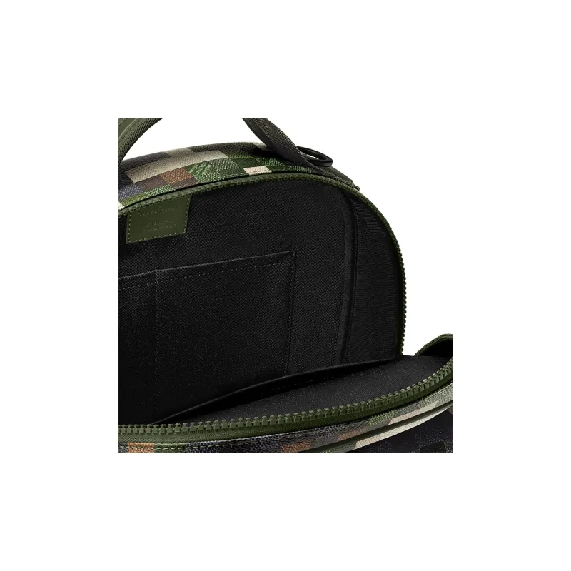 LOUIS VUITTON Canvas Backpack Men's Camouflage-4