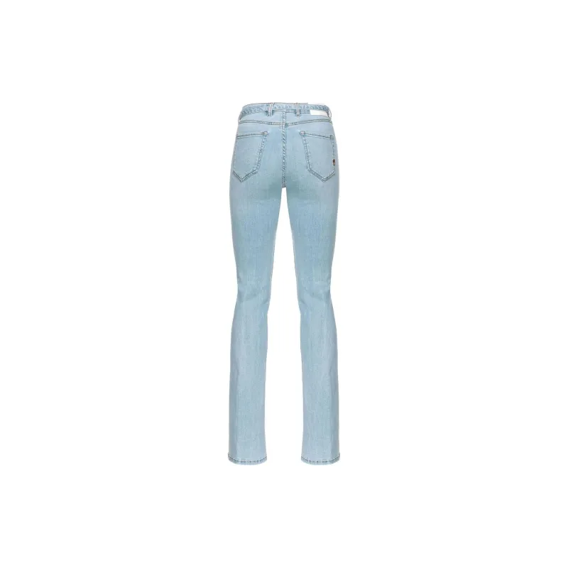 PINKO Love Bird Belted Skinny Jeans-1