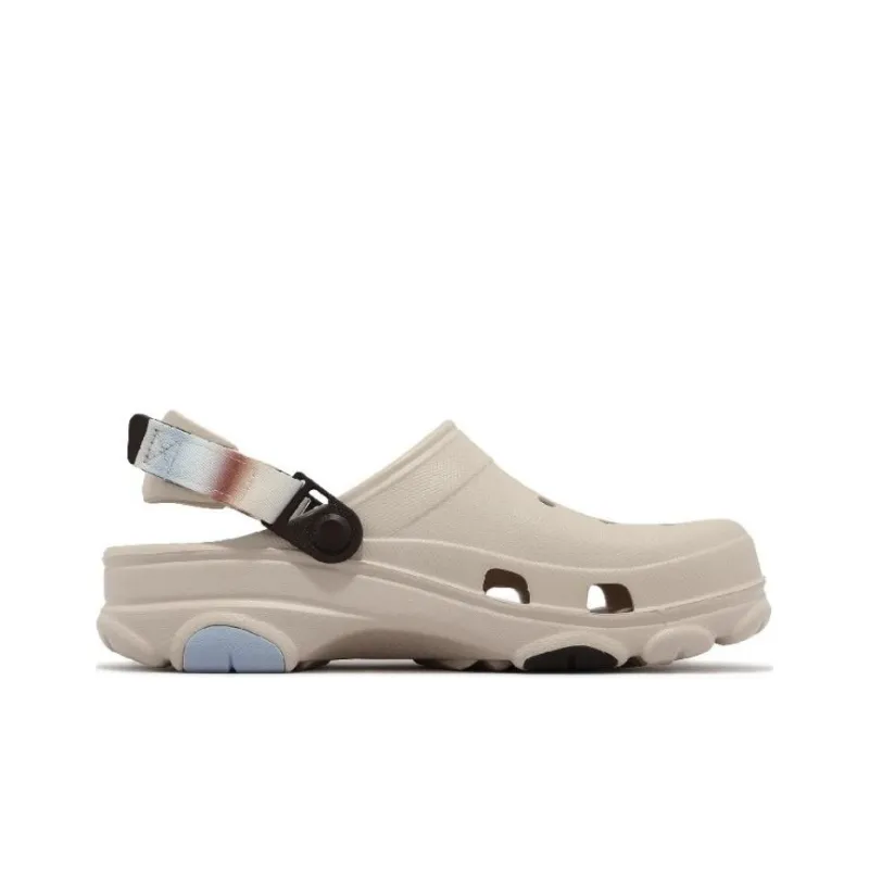 Crocs All Terrain Color Dip Clog Beach Sandals Unisex Concrete Gray-1