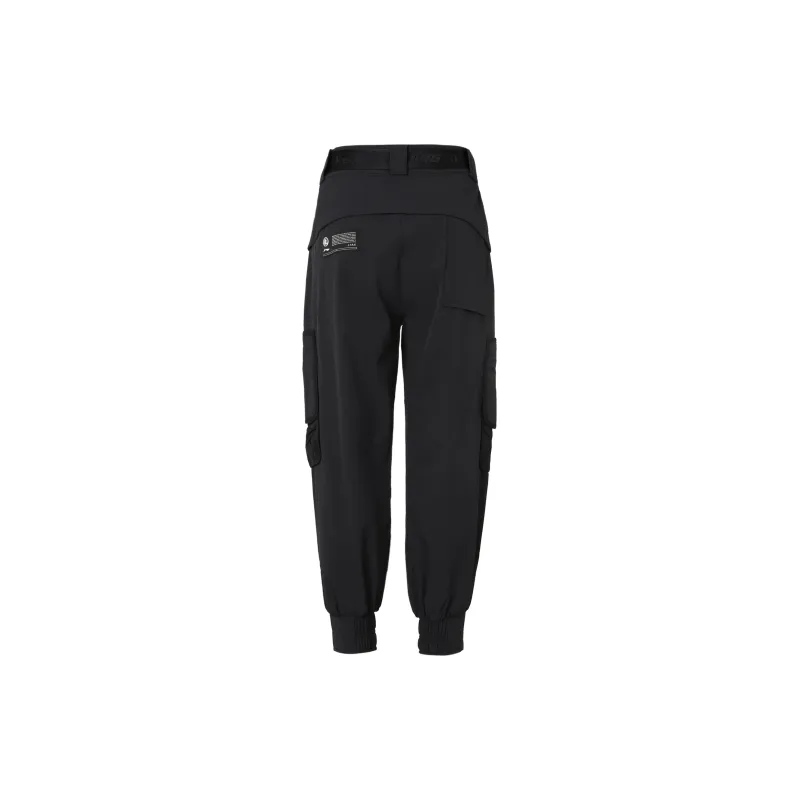 LiNing Sports Fashion Collection Knitted Sweatpants Men Black-1