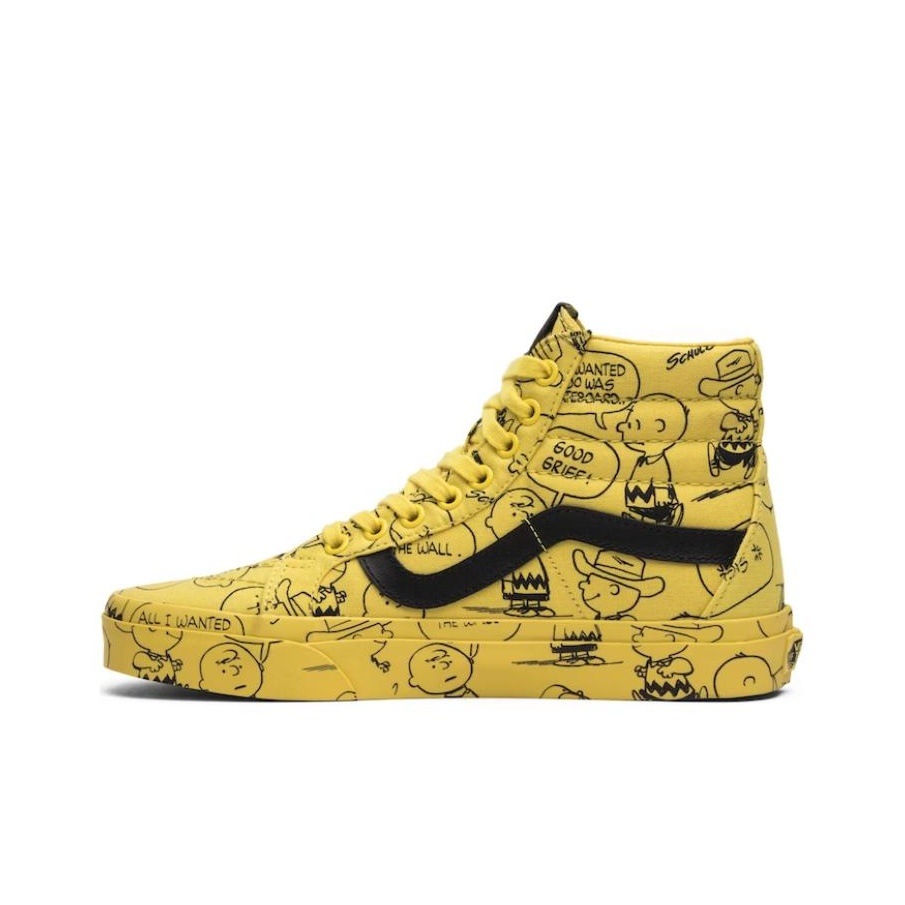 Vans Sk8 Hi Peanuts Charlie Brown POIZON