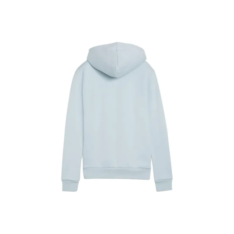 PUMA Essentials Logo FL Women's Hoodie Sweatshirt Women's Light Blue-1