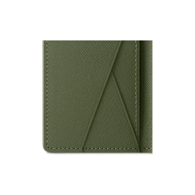 LOUIS VUITTON Pocket Organizer Damoflage Green Damoflage Damier-4