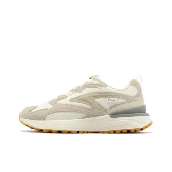 FILA Zagato V3 Durable Breathable Low-Top Casual Shoes Unisex Beige