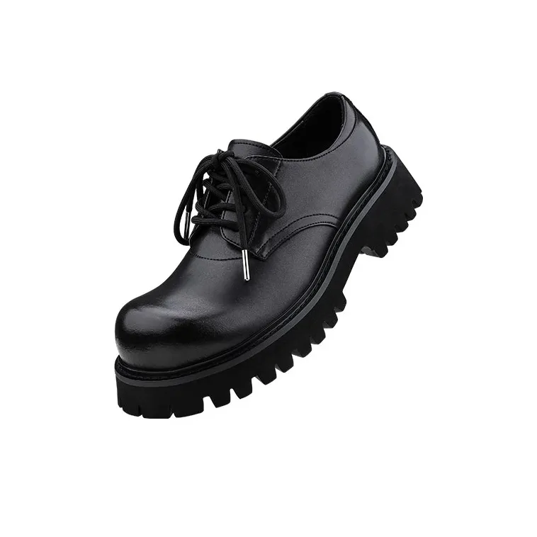 HANQIAORIJI The Abyss Series Low Top Casual Shoes Unisex Black-2