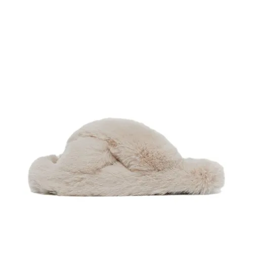 APPARIS Biba Faux-fur Crossover Slippers