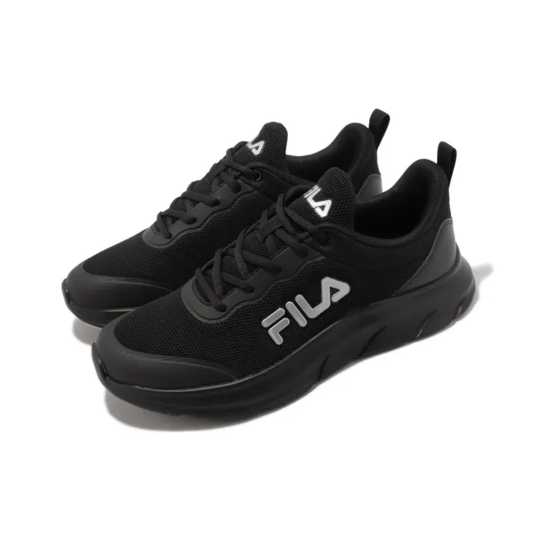 FILA Skyway Durable Breathable Low-Top Running Shoes Men's Black-2