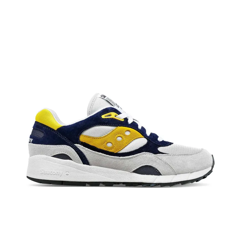 Saucony Shadow 6000 Grey Navy Yellow-1