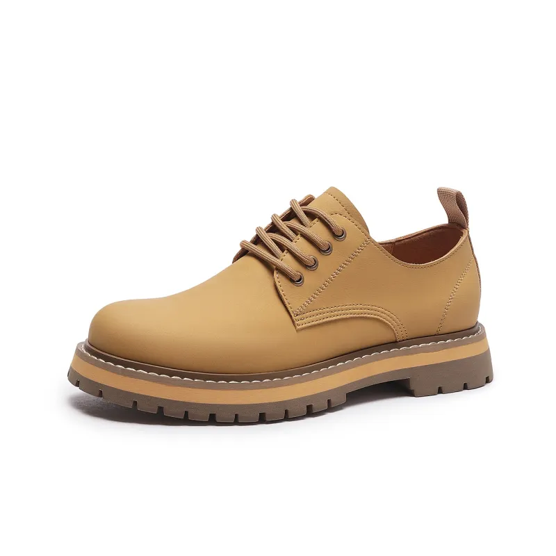 Hotwind Dad Shoes Work Boots Men's Yellow-1