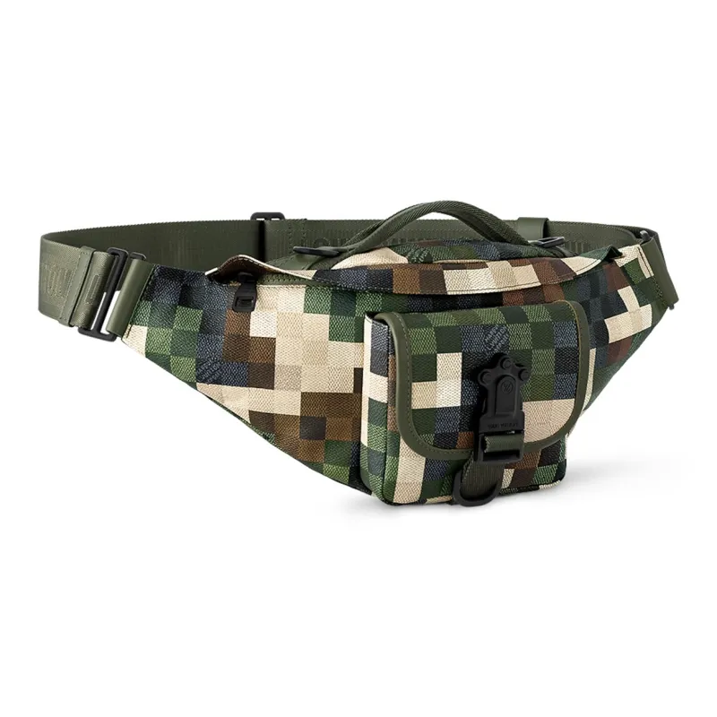 LOUIS VUITTON Canvas Fanny Pack Men's Camouflage-1