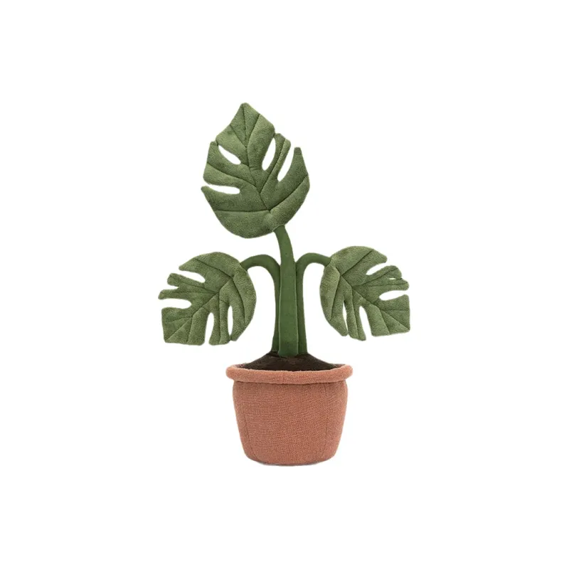 JELLYCAT Amuseables Monstera Plant Plush Toy-2