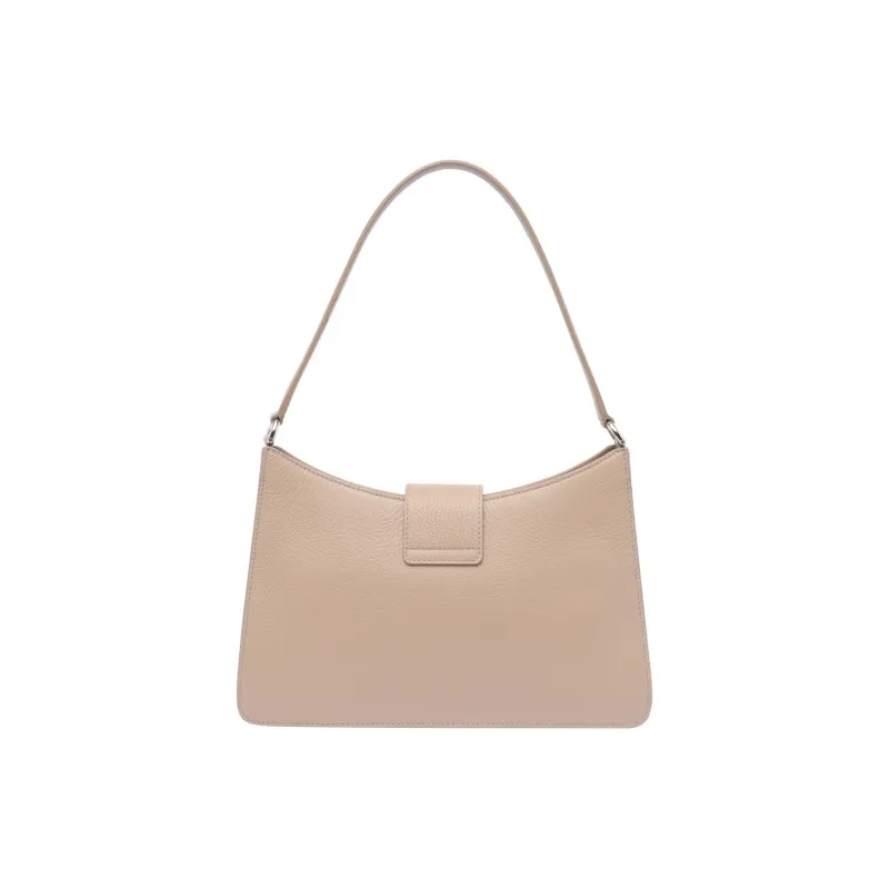 Furla 1927 Collection Cow Leather Handbag, Shoulder Bag Women's Beige-2
