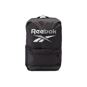 Reebok Polyester Backpack Medium Size Unisex Black