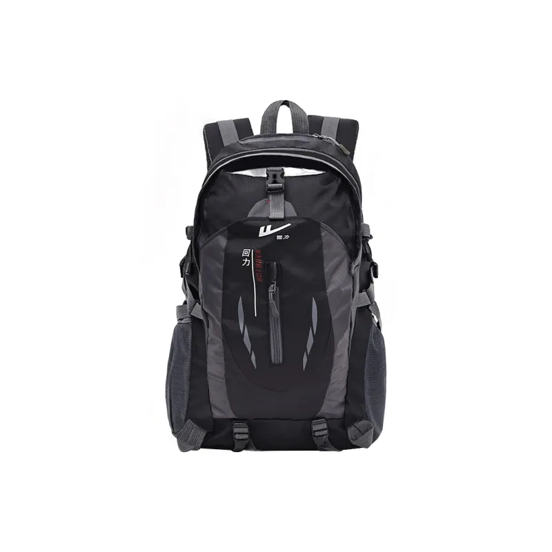 Warrior Nylon Fabric Travel Bag Large Size Unisex Black-0