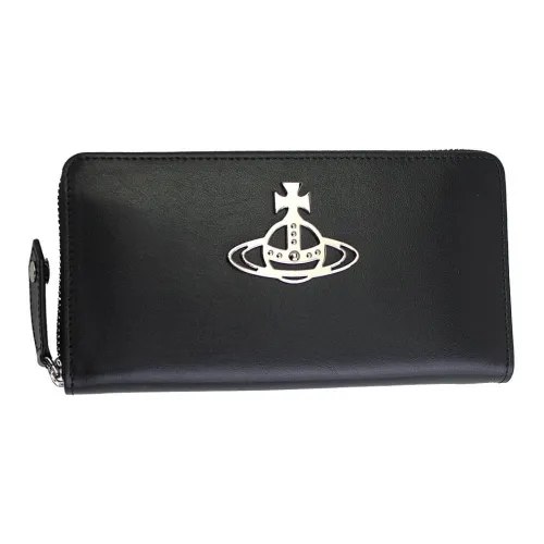 Vivienne Westwood Leather Wallet Women's Black