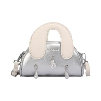 UNITE STAR PU Soft Leather Portable Crossbody Bag Shoulder Bag Regular Women's White/Black/Pink