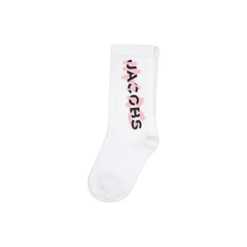 MARC JACOBS Knee-High Socks Kids' 1 Pack White