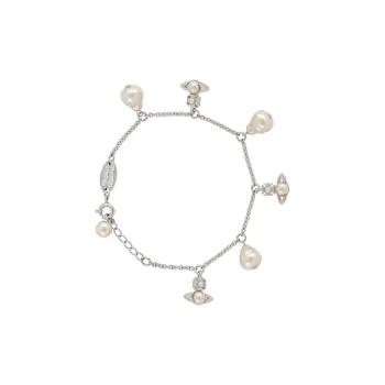 Vivienne Westwood Brass Bracelets Women's Silver