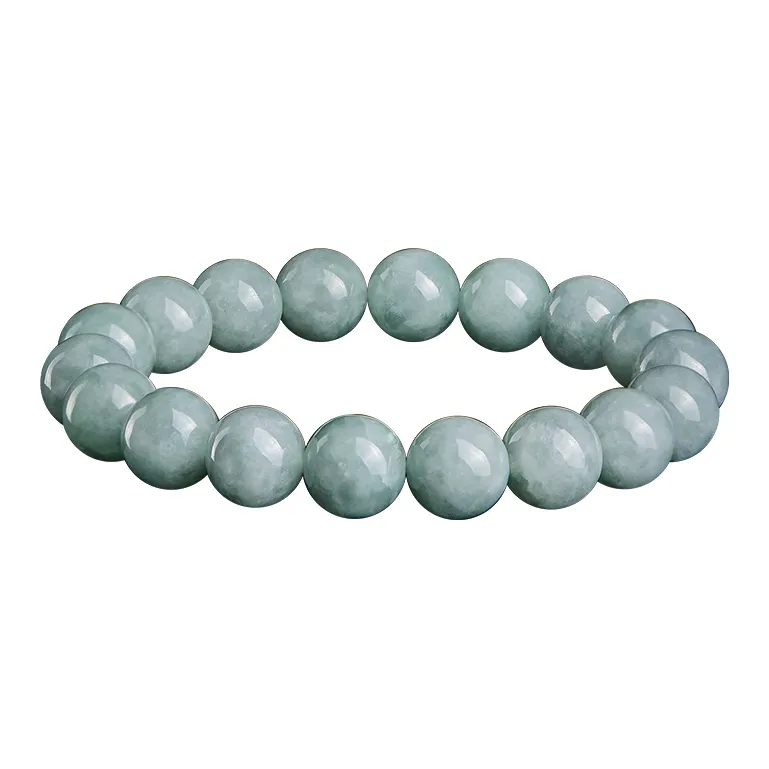 Moonstone Edge Glutinous Jade Jadeite Bracelets Unisex-0