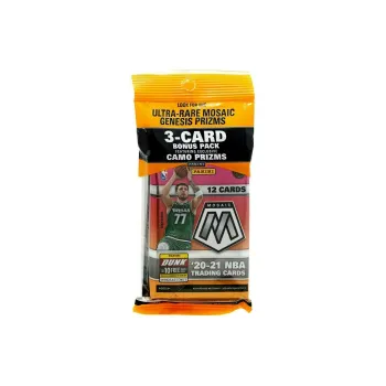 PANINI NBA Basketball Card 2020 21 Mosaic Basketball Multipack Mosaic Fat Pack Sports Cards 1 Pack