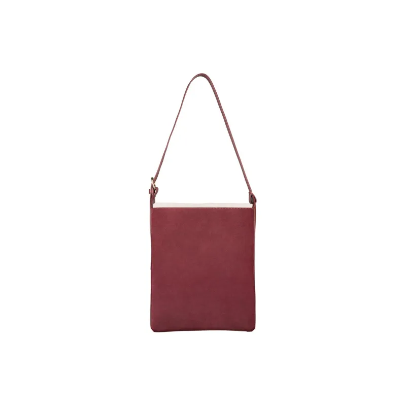 A.P.C Cow Leather Crossbody Bag Shoulder Bag Women's Burgundy-0