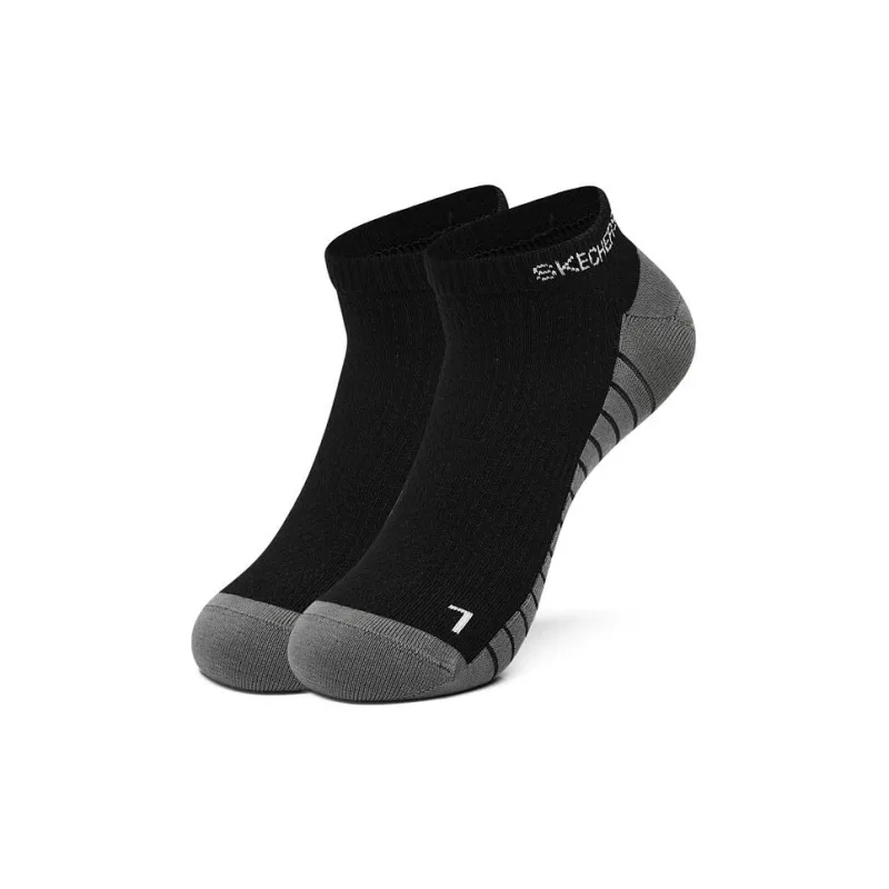 Skechers Sports Collection Knee High Socks Unisex 3 Pack Carbon Black-3