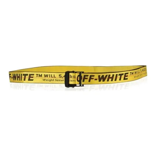 OFF-WHITE Belt Women's Yellow Width: 2.5cm