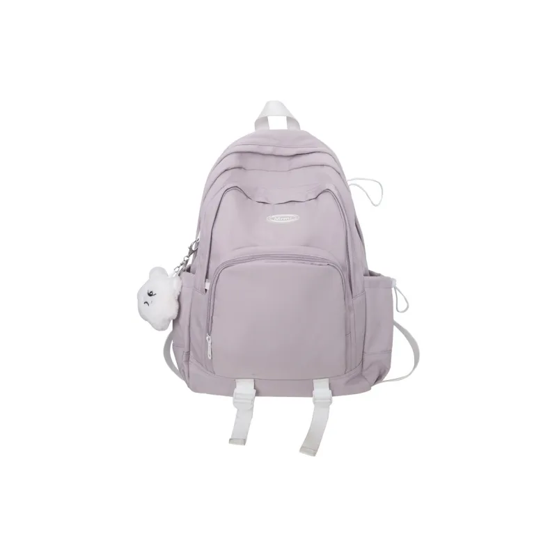 BALANG Nylon Backpack Regular Unisex Red/Ecru/Purple/Gray/White Blue-7