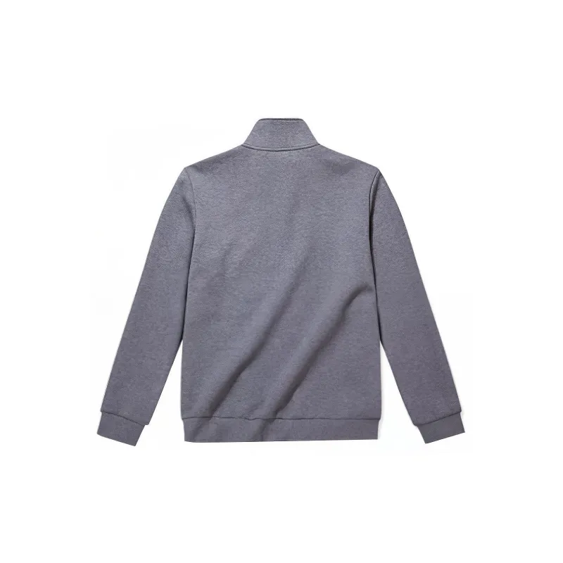 QIAODAN Jackets Men Dark Heather Gray-1