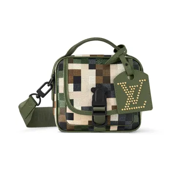 LOUIS VUITTON Messenger Canvas Messenger Bag Crossbody Bag Shoulder Bag Men's Camouflage