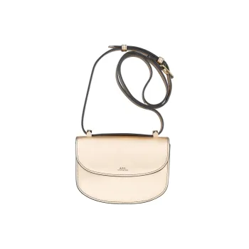 A.P.C Genève Cow Leather Crossbody Bag Shoulder Bag Women's Gold